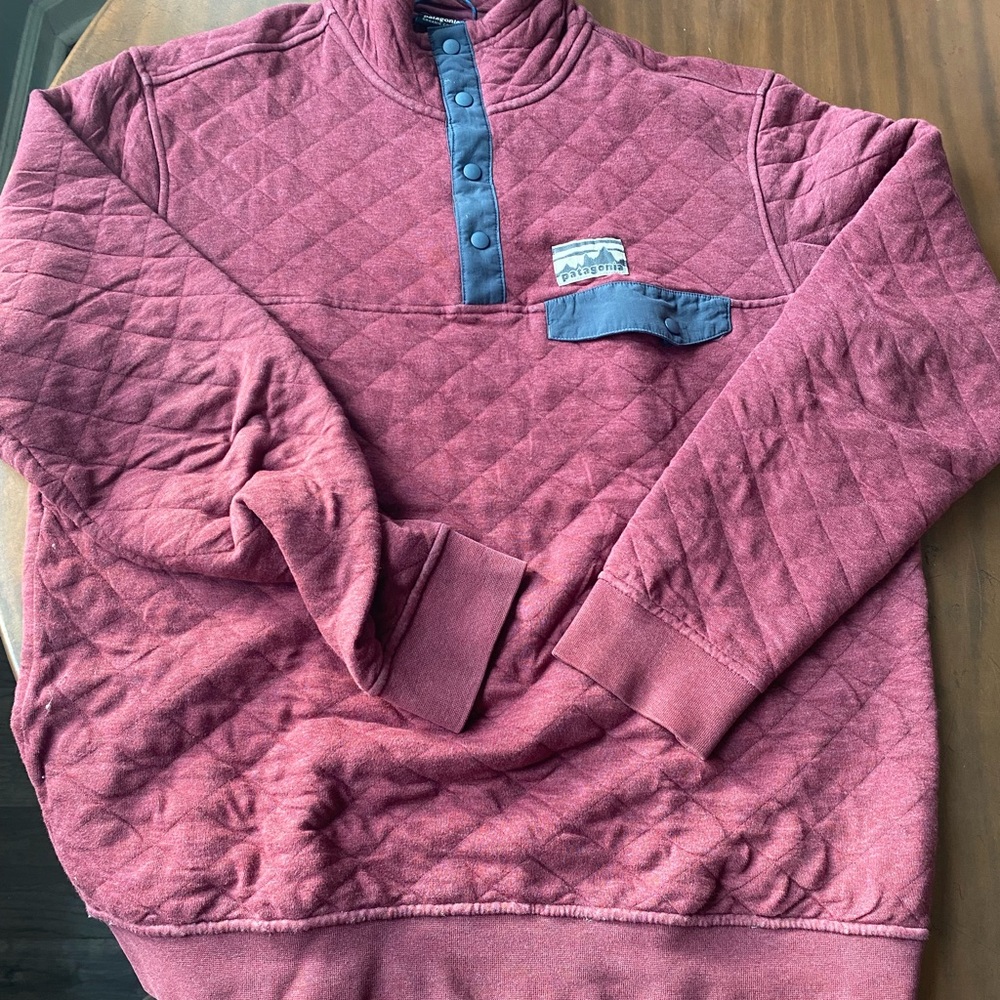 Patagonia Quilted Organic Cotton 1/4 Snap